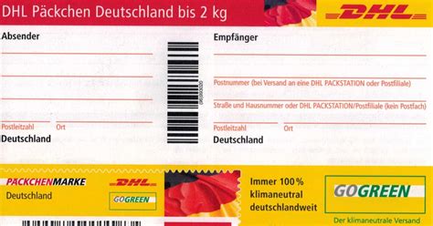 paketmarke online ausdrucken